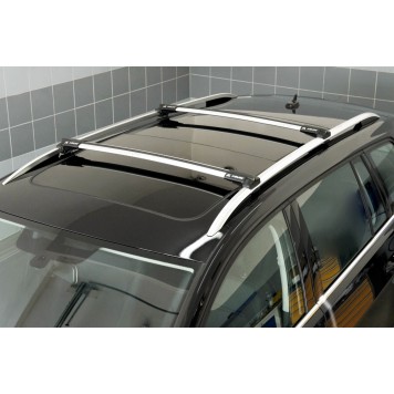 Багажник на рейлинги Aguri Prestige II S6 (серебристый) Mercedes C-Class W203 Kombi 2004-2006-5