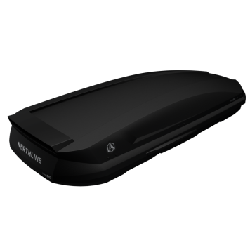 Бокс на крышу Northline Tirol 420л (205x84x35) черный антрацит-1