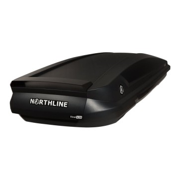 Бокс на крышу Northline Tirol 420л (205x84x35) черный антрацит-3