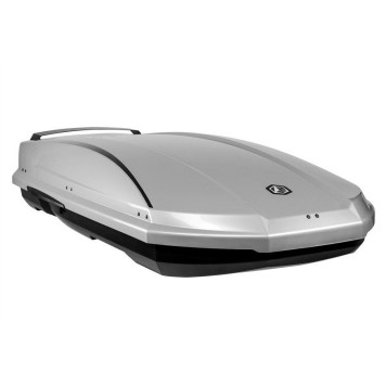 Бокс на крышу Northline Tirol 420л (205x84x35) серебристый глянец-1